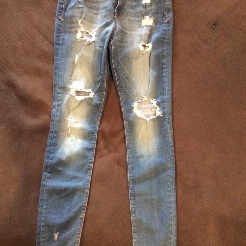 Jean legging pants
